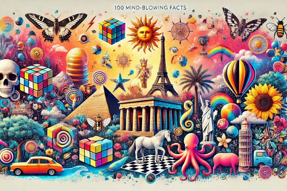 100 short random facts